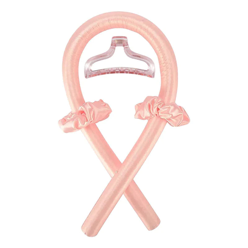 SilkDream™ Heatless Curling Ribbon – No-Heat Hair Curler Headband for Soft, Effortless Curls
