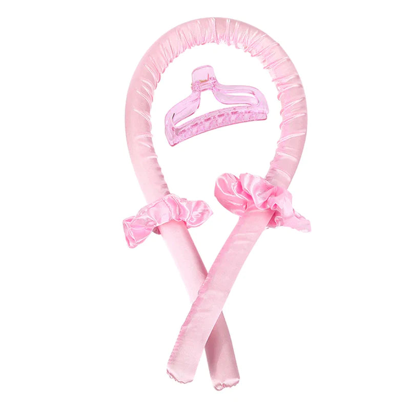 SilkDream™ Heatless Curling Ribbon – No-Heat Hair Curler Headband for Soft, Effortless Curls