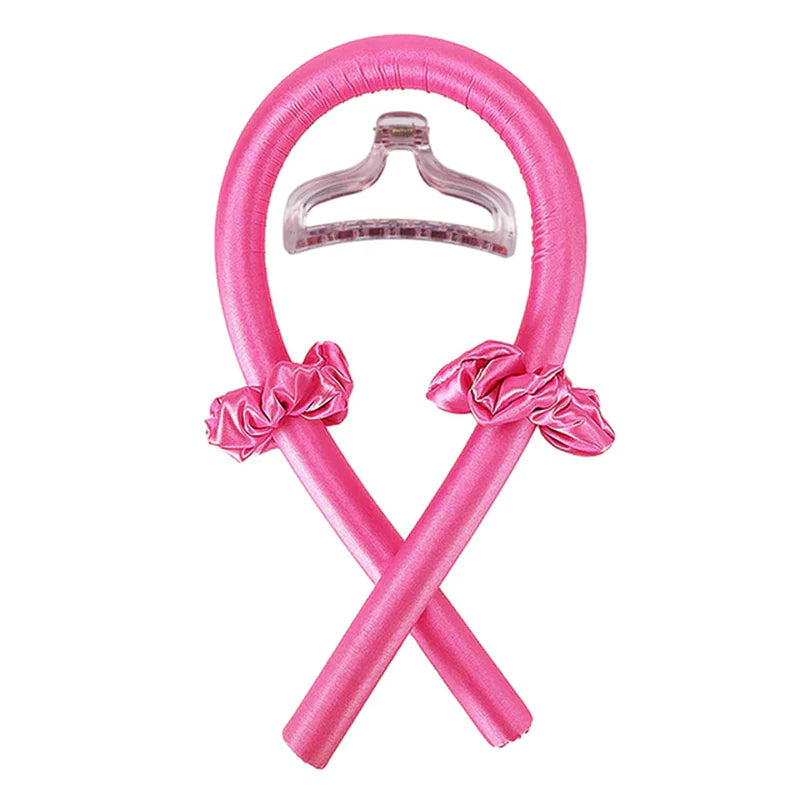 SilkDream™ Heatless Curling Ribbon – No-Heat Hair Curler Headband for Soft, Effortless Curls