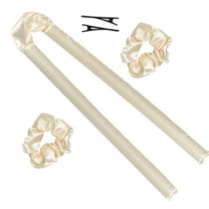 SilkDream™ Heatless Curling Ribbon – No-Heat Hair Curler Headband for Soft, Effortless Curls